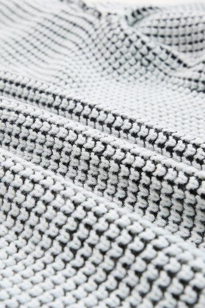 Gray Plus Size Textured Knit Cardigan